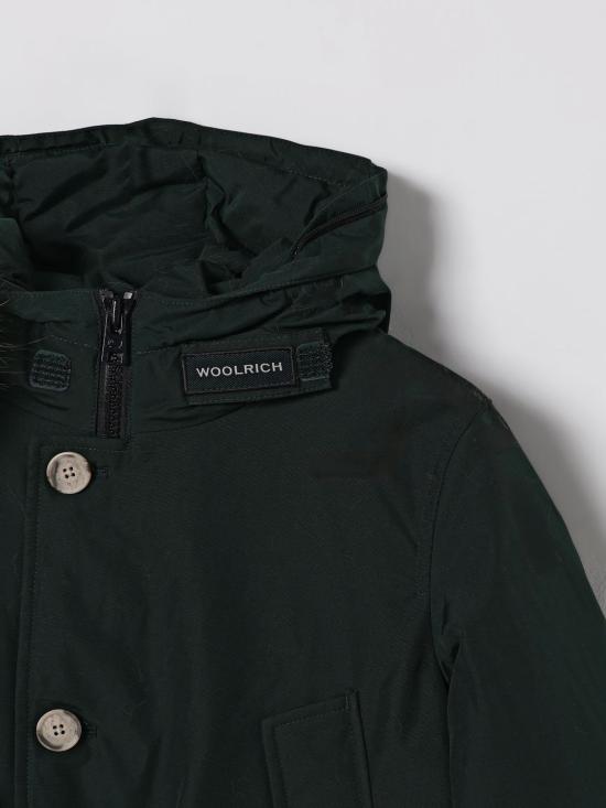 25FW [키즈] 울리치 코트 CFWKOU0187MRUT0641 DHG Green - WOOLRICH