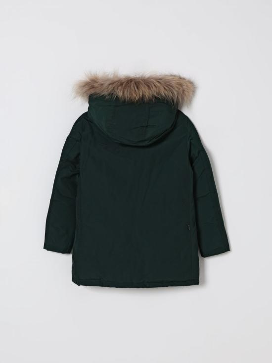 25FW [키즈] 울리치 코트 CFWKOU0187MRUT0641 DHG Green - WOOLRICH