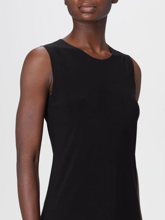 25FW 노마카말리 민소매 티셔츠 KK4266PL107001 Black - NORMA KAMALI