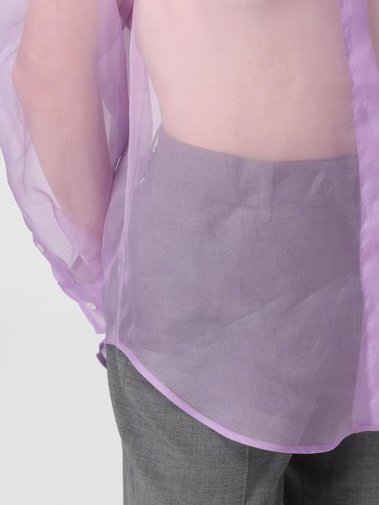 25FW 엠에스지엠 셔츠 3941MDE02257625 74 Violet - MSGM