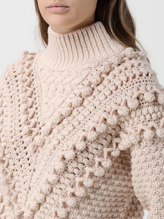 25FW 짐머만 터틀넥 4395TF251 CHLK Beige - ZIMMERMANN