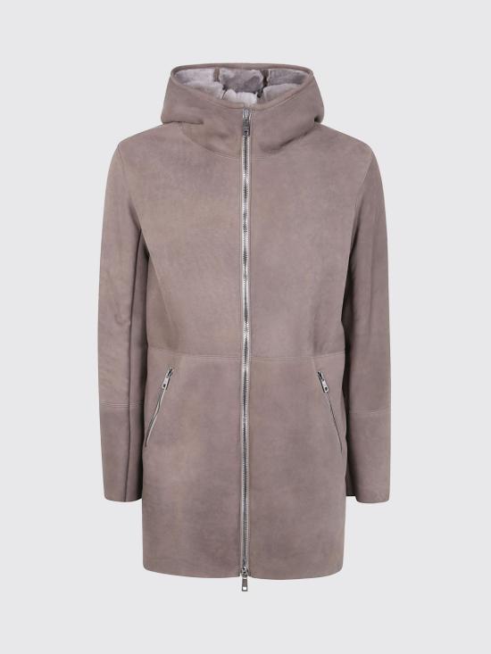 25FW 조르지오 브라토 코트 GU26F26017MEJV Mud