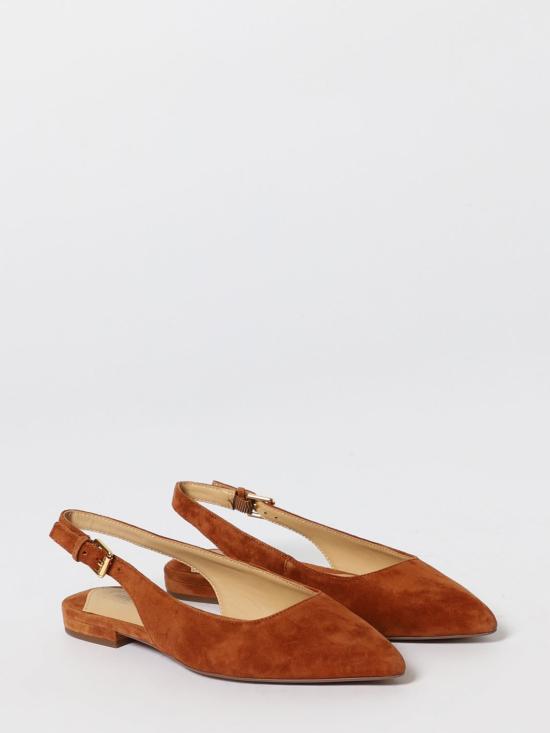 25FW 랄프 로렌 플랫 슈즈 802967746 002 Brown - RALPH LAUREN