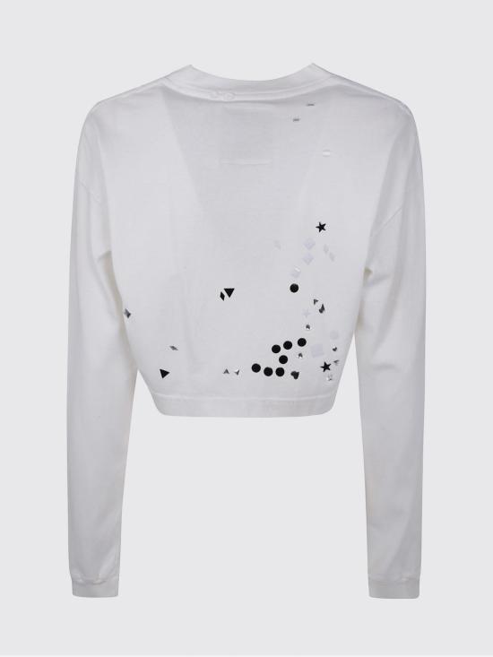 25FW 메종 미하라 야스히로 스웨터 B15LT611 White - MAISON MIHARA YASUHIRO