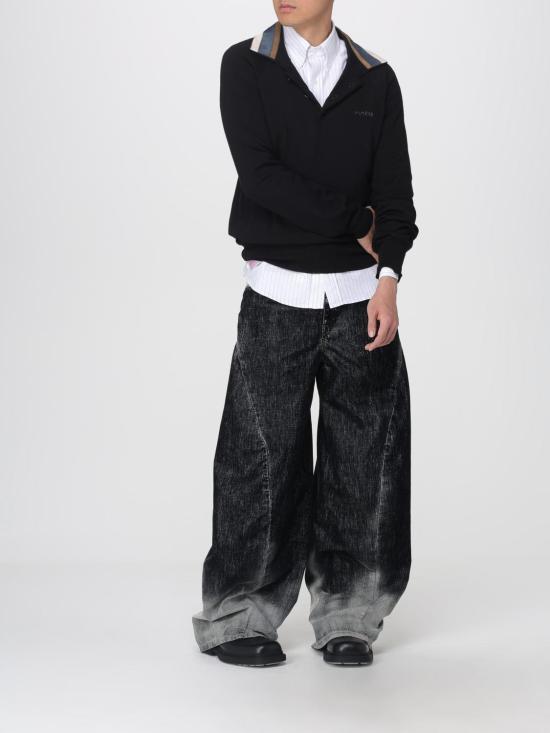 25FW 마르니 데님 팬츠 PUJU0117X0USCY24 00N99 Black - MARNI