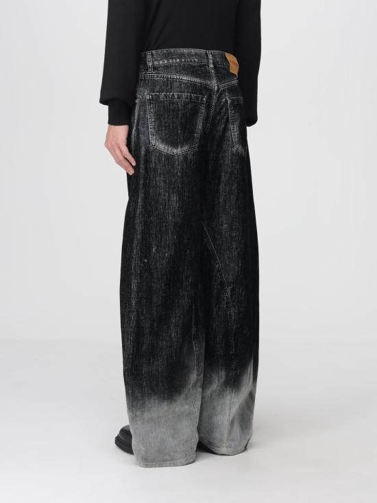 25FW 마르니 데님 팬츠 PUJU0117X0USCY24 00N99 Black - MARNI