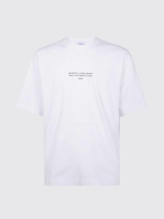 25FW 오프화이트 반팔 티셔츠 OMAA120F25JER011 0110 White