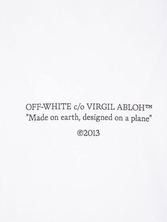 25FW 오프화이트 반팔 티셔츠 OMAA120F25JER011 0110 White - OFF WHITE