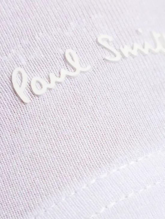 25FW 폴 스미스 반팔 티셔츠 M1A388FHP3PK 1A White - PAUL SMITH