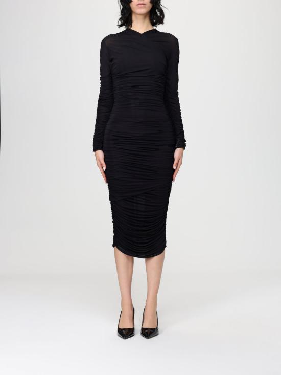 25FW 엘리자베타프랜치 롱 원피스 AB888 110 Black