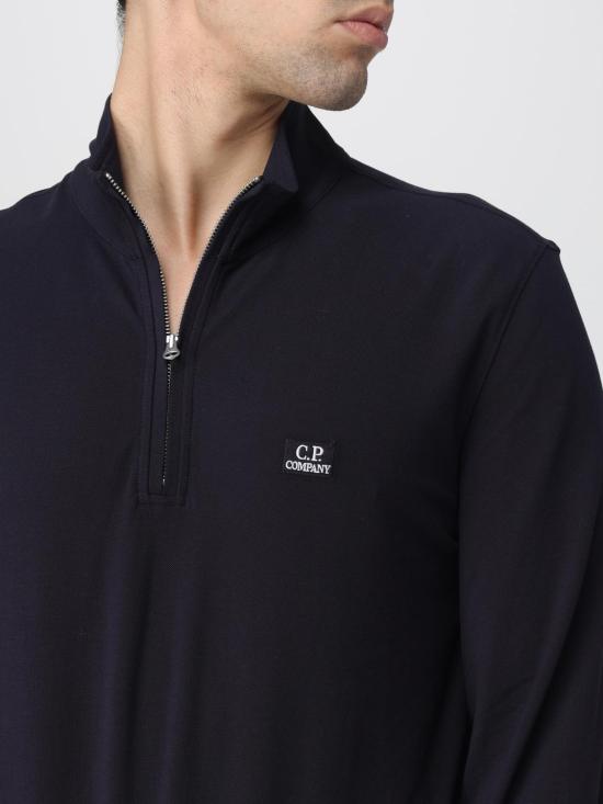 25FW 씨피 컴퍼니 폴로 티셔츠 19CMPL144A005263W 888 Blue - C.P. COMPANY