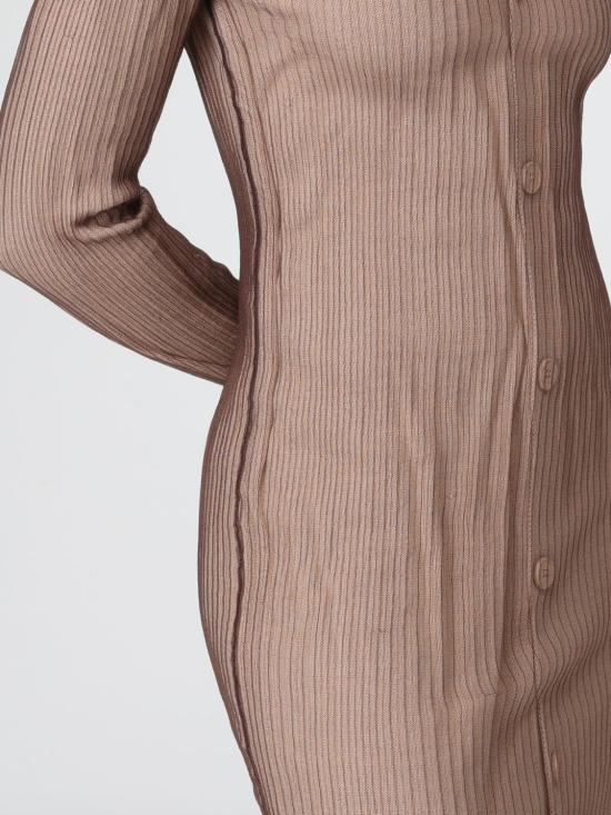 25FW MM6 메종마르지엘라 롱 원피스 S62HP0033M13191 961 Beige - MM6 MAISON MARGIELA