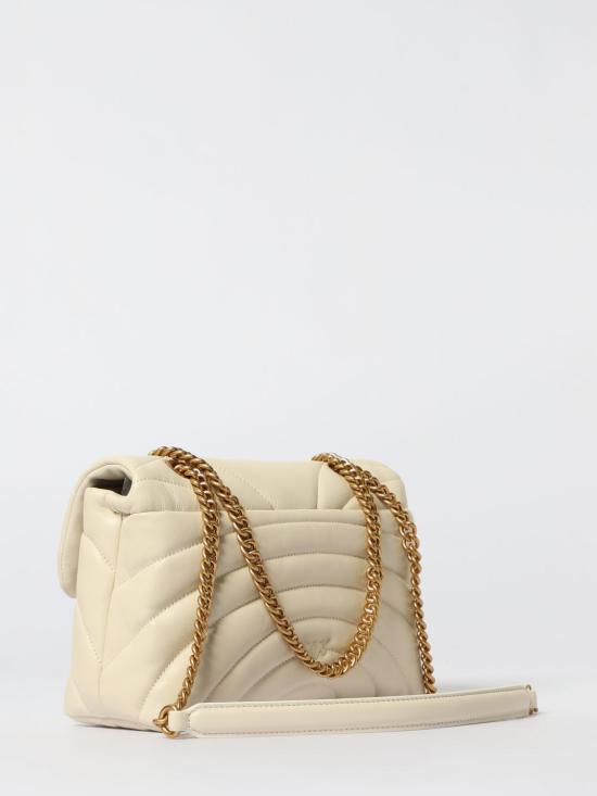 25FW 핑코 토트백 100038A1EX Z14Q White - PINKO