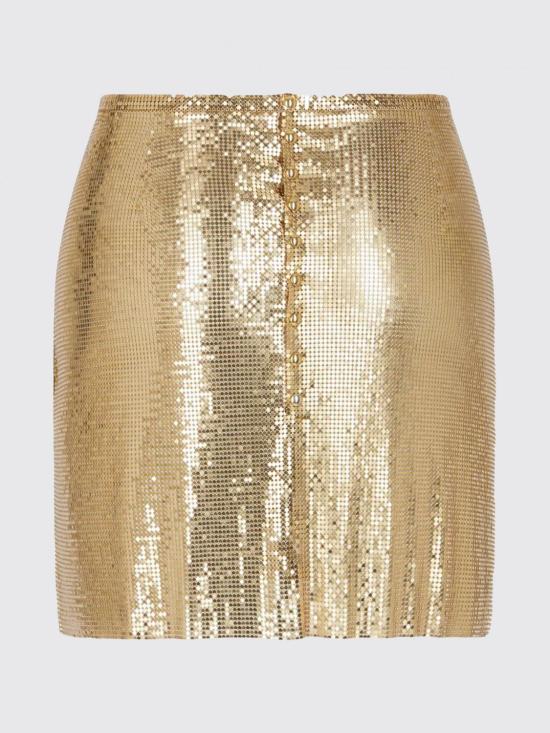 25FW 파코라반 숏 스커트 25PIJU012MH0006 P794 Dark - PACO RABANNE