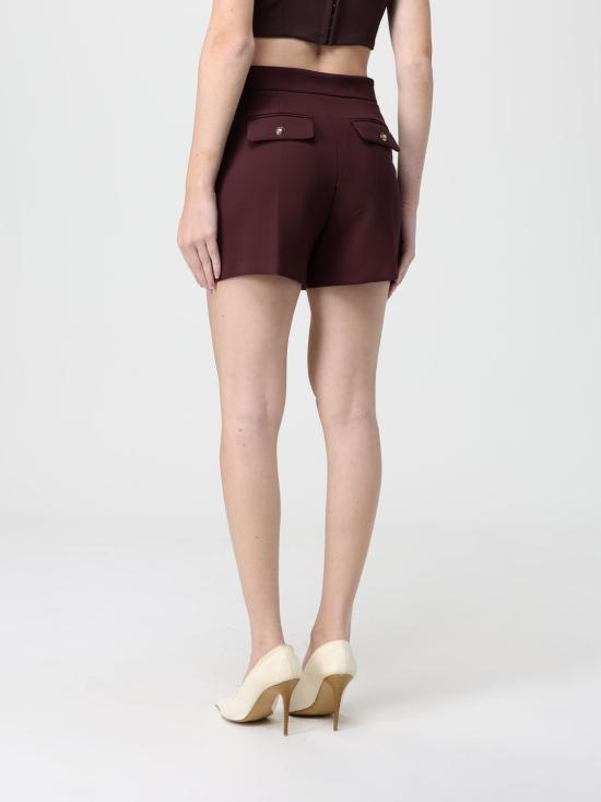25FW 엘리자베타프랜치 숏팬츠 SH017 EA4 Wine - ELISABETTA FRANCHI