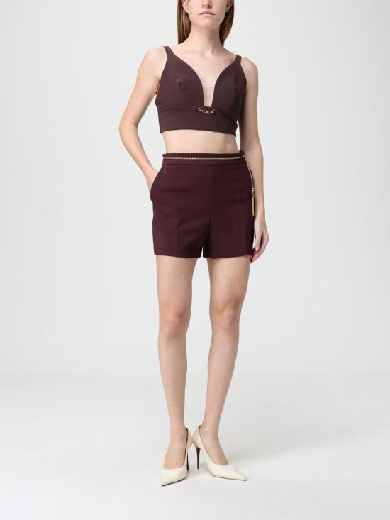 25FW 엘리자베타프랜치 숏팬츠 SH017 EA4 Wine - ELISABETTA FRANCHI