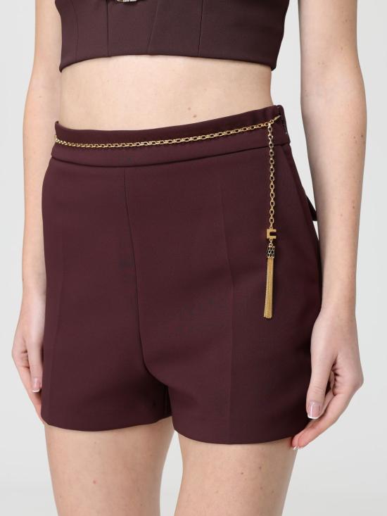 25FW 엘리자베타프랜치 숏팬츠 SH017 EA4 Wine - ELISABETTA FRANCHI