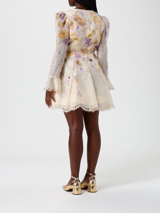 25FW 짐머만 롱 원피스 4693DF252 PSFL Multicolor - ZIMMERMANN