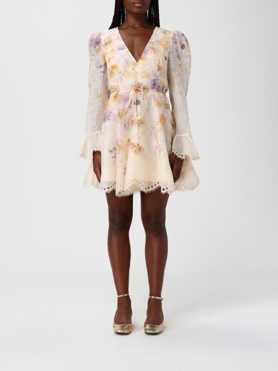 25FW 짐머만 롱 원피스 4693DF252 PSFL Multicolor