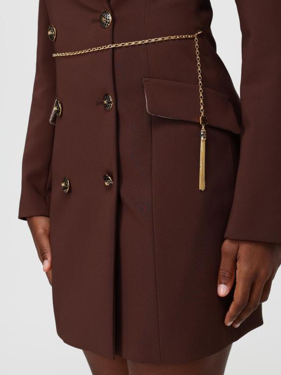 25FW 엘리자베타프랜치 롱 원피스 AB896 EA3 Coffee - ELISABETTA FRANCHI