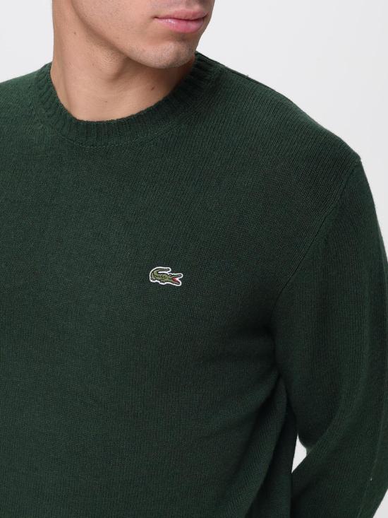 25FW 라코스테 스웨터 AH2916 YZP Green - LACOSTE