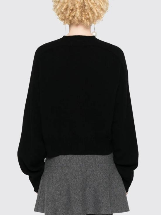 25FW 루루 드 세종 스웨터 ANZORLDS Black - LOULOU DE SAISON