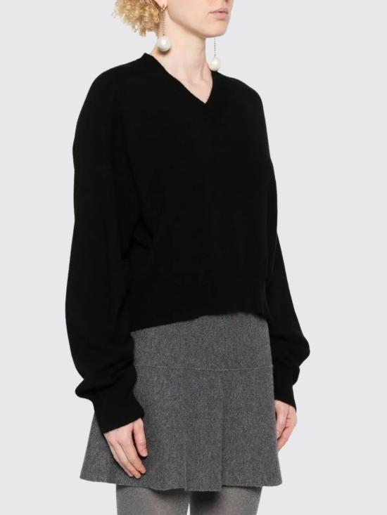 25FW 루루 드 세종 스웨터 ANZORLDS Black - LOULOU DE SAISON