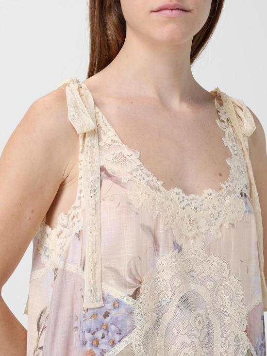 25FW 짐머만 롱 원피스 4596DSS255 SPLI Multicolor - ZIMMERMANN