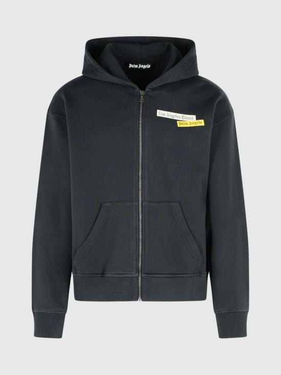 25FW 팜앤젤스 긴팔 티셔츠 PMBE029F25FLE001 1003 Black