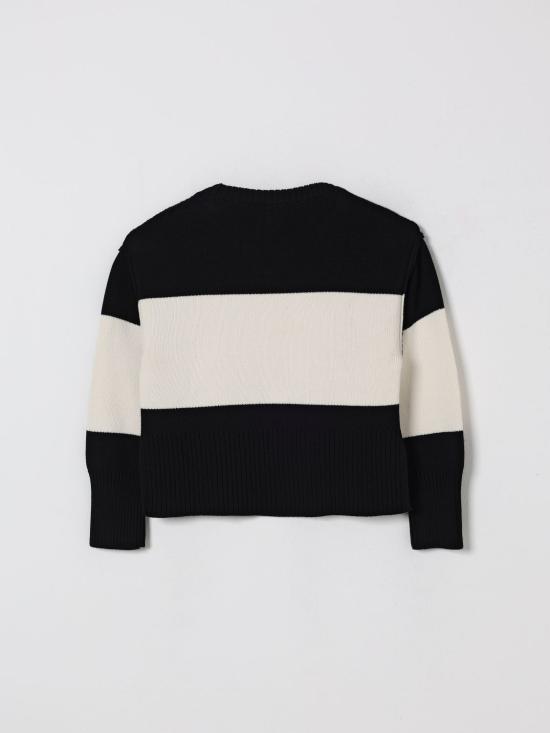 25FW [키즈] 디스클레이머 풀오버 25IDK58724 NERO LATTE Black - DISCLAIMER