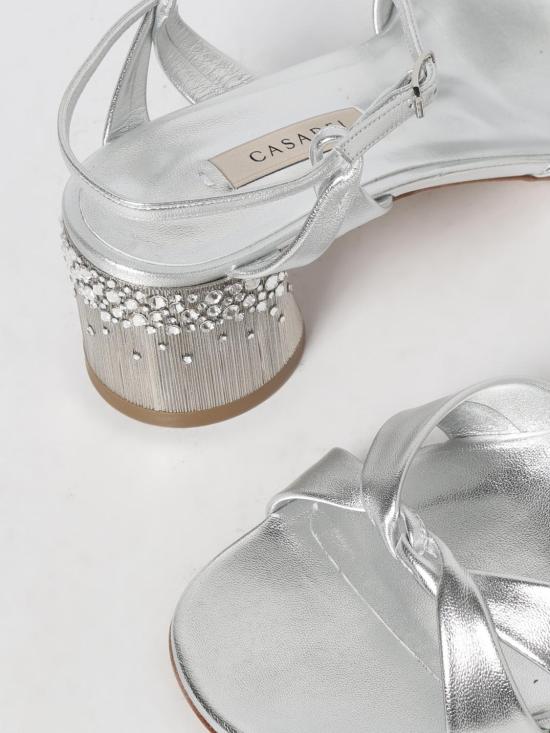 25FW 카사데이 뮬/슬리퍼 1L385J0501C2813 9700 Silver - CASADEI