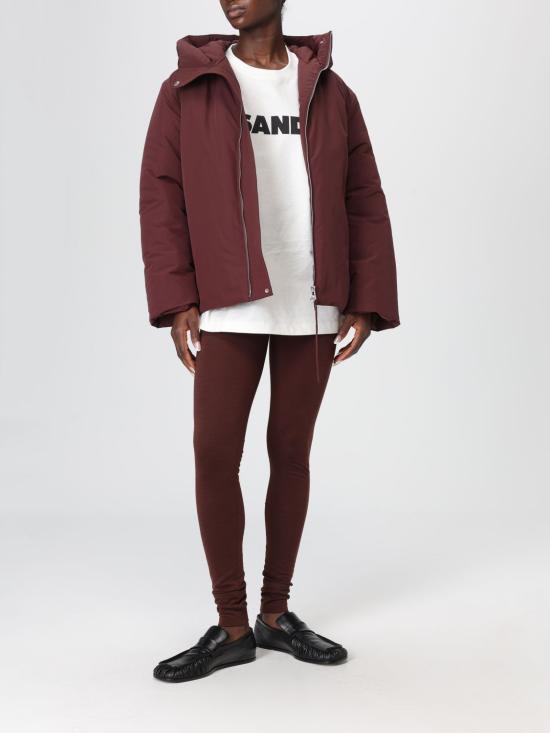 25FW 질샌더 레깅스 J40KA0029J70021 602 Burgundy - JIL SANDER