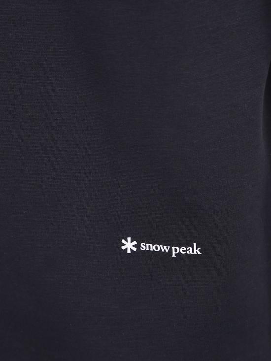 25FW 스노우피크 반팔 티셔츠 TS25AU001 Black - SNOW PEAK