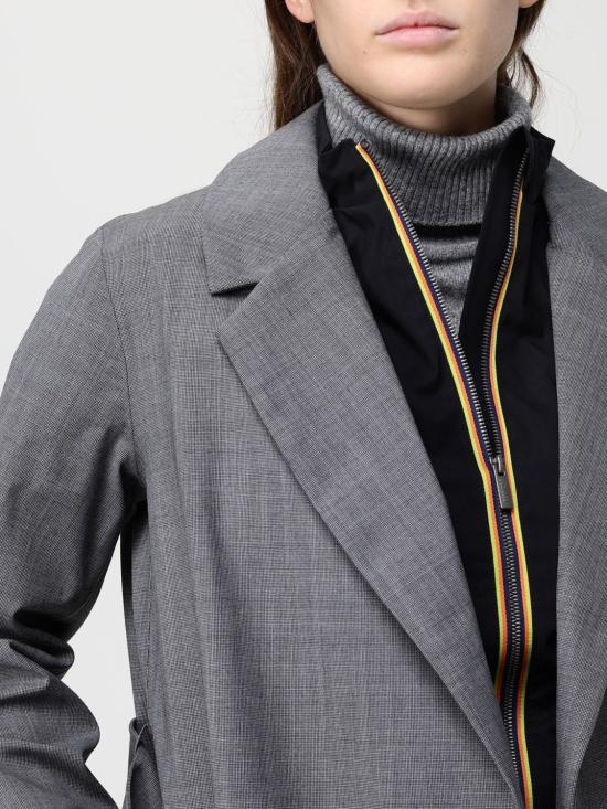 25FW 까웨 코트 K21476W BB5 Grey - K-WAY