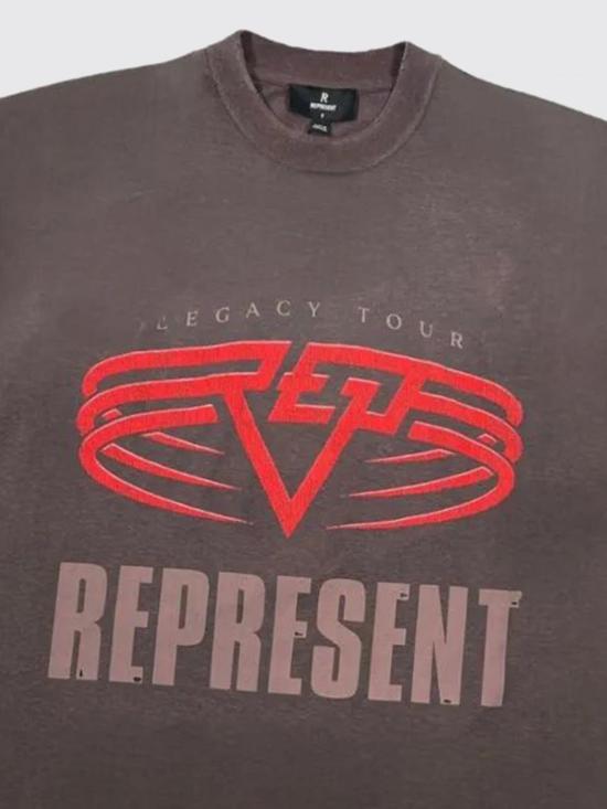 25FW 리프레젠트 반팔 티셔츠 MLM100176 17 Brown - REPRESENT