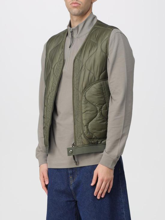 25FW 씨피 컴퍼니 라이너 패딩 질레 엘름우드 19CMVE049A110158A 652 Green - C.P. COMPANY