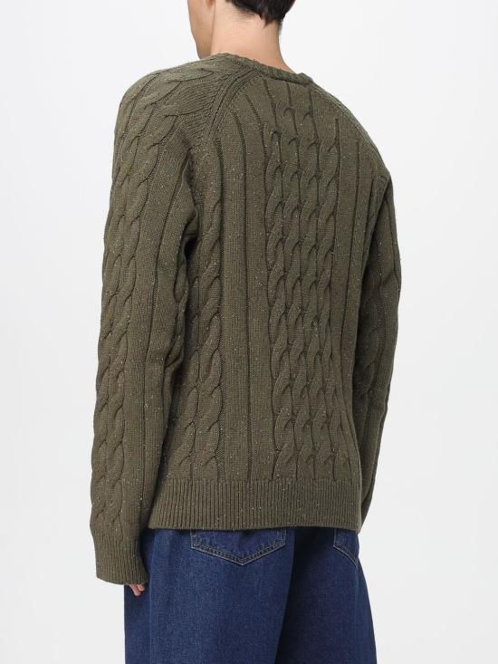 25FW 디키즈 스웨터 DK0A87OR MGR1 Green - DICKIES