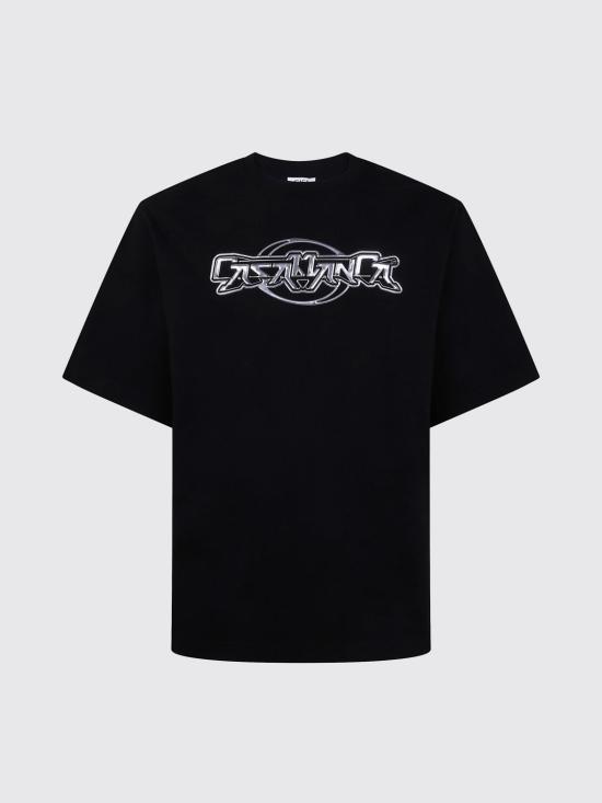 25FW 카사블랑카 반팔 티셔츠 MAW25JTS04403 Black