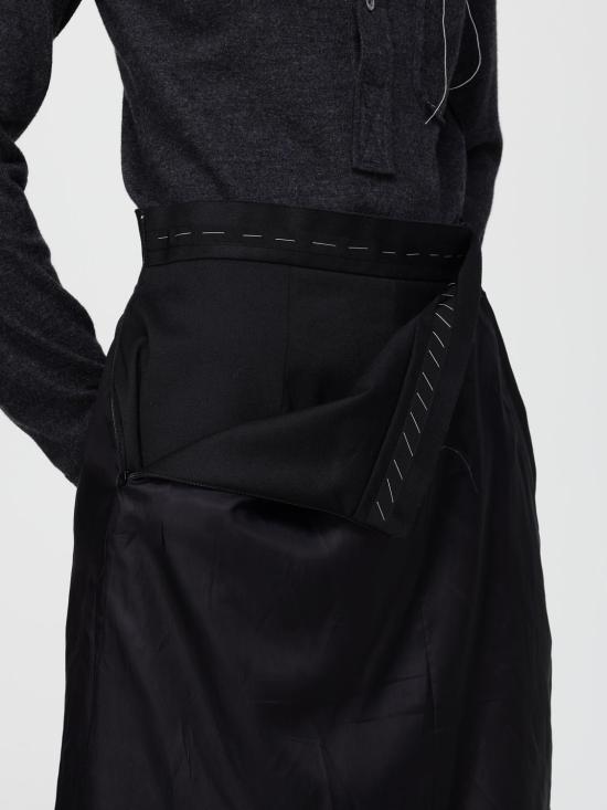 25FW 마르지엘라 롱슬리브 드레스 S51DD0039MTJ032 855M Grey - MAISON MARGIELA