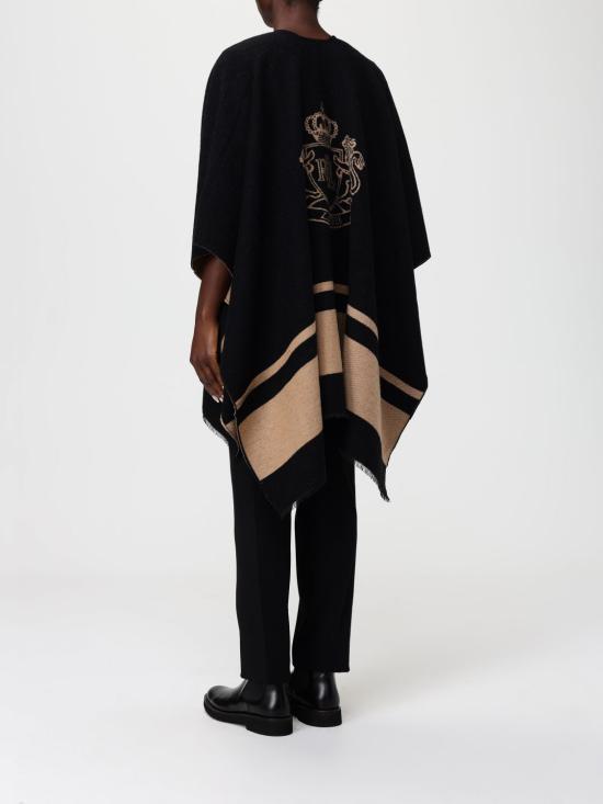 25FW 랄프 로렌 로고 퀼티드 후드 코트 454P04536 001 Black - RALPH LAUREN