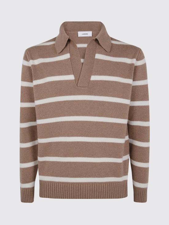 25FW 라르디니 폴로 티셔츠 AALPML57AA65013 420PA Brown