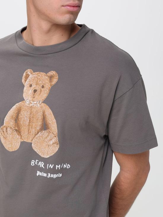 25FW 팜앤젤스 반팔 티셔츠 AA109F25JER00A 0760 Grey - PALM ANGELS