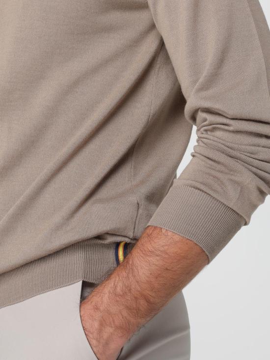 25FW 까웨 폴로 티셔츠 K2131UW WG9 Dove Grey - K-WAY