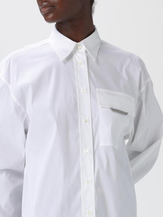 25FW 브루넬로 쿠치넬리 셔츠 M0091MY516 T0091 C159 White - BRUNELLO CUCINELLI
