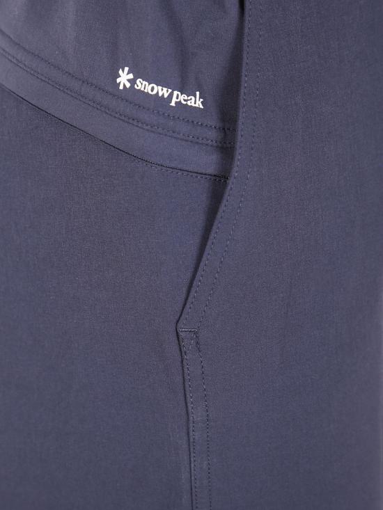 25FW 스노우피크 스트레이트 팬츠 PA25AU004 Black - SNOW PEAK