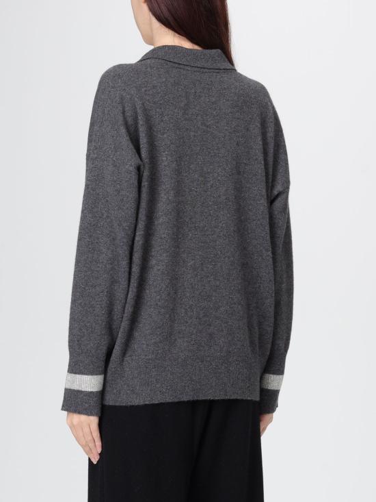 25FW 에르마노 피렌제 폴로 티셔츠 D47EM022EO4 MFA98 Charcoal - ERMANNO FIRENZE