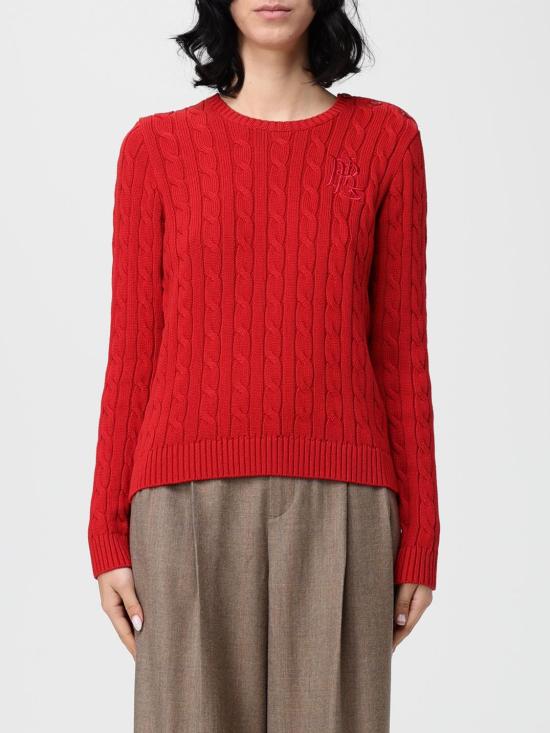 25FW 랄프 로렌 스웨터 200932223 009 Red