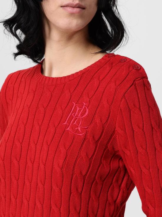 25FW 랄프 로렌 스웨터 200932223 009 Red - RALPH LAUREN