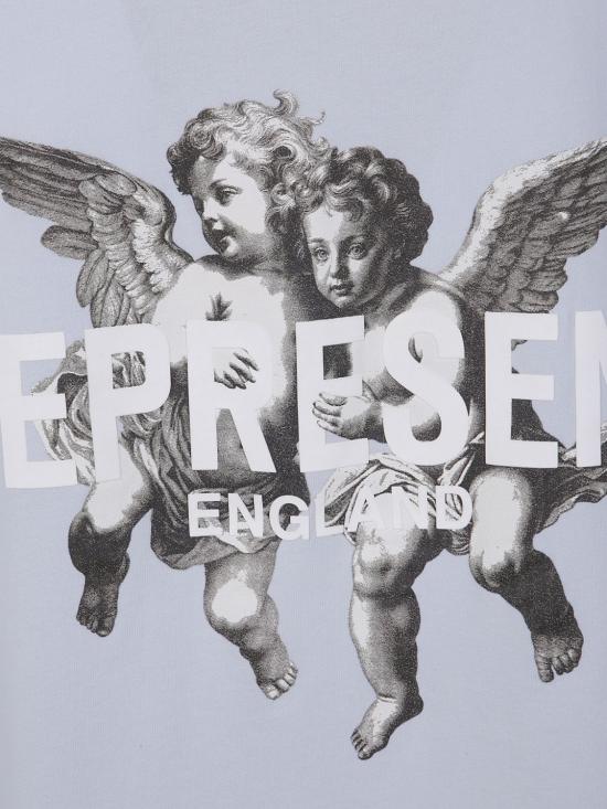 25FW 리프레젠트 반팔 티셔츠 MLM100369 08 Sky - REPRESENT