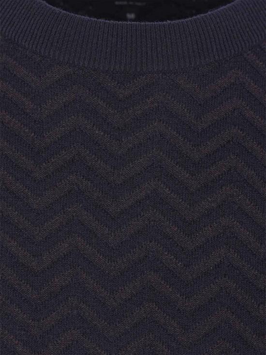 25FW 조르지오 아르마니 스웨터 GM001957AF19069 FB016 Blue - GIORGIO ARMANI